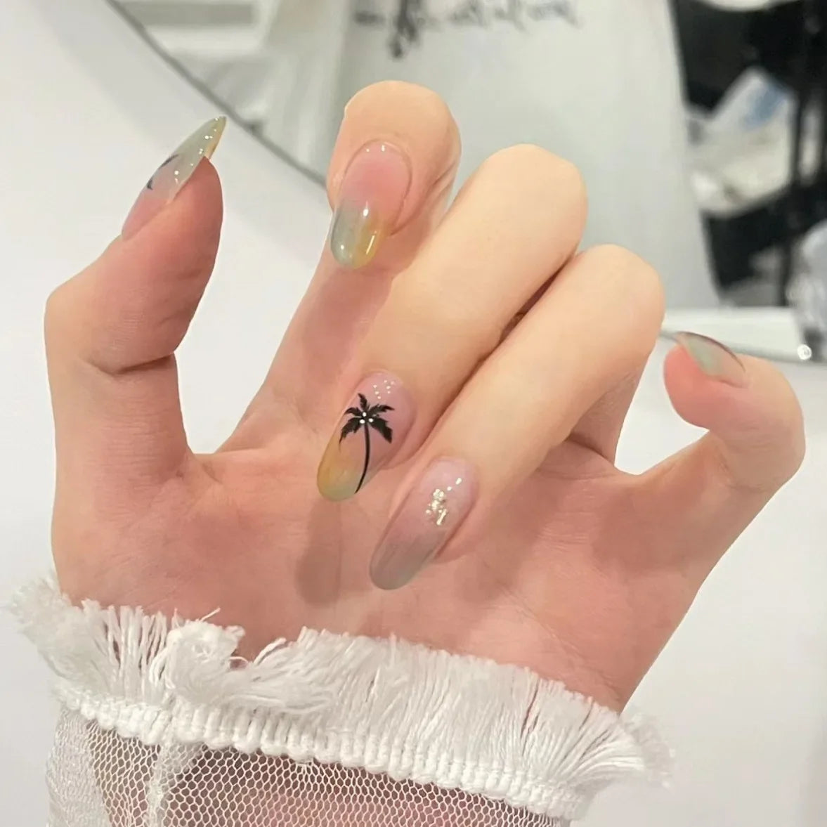 10pcs Premium Handmade Press on Nails Set